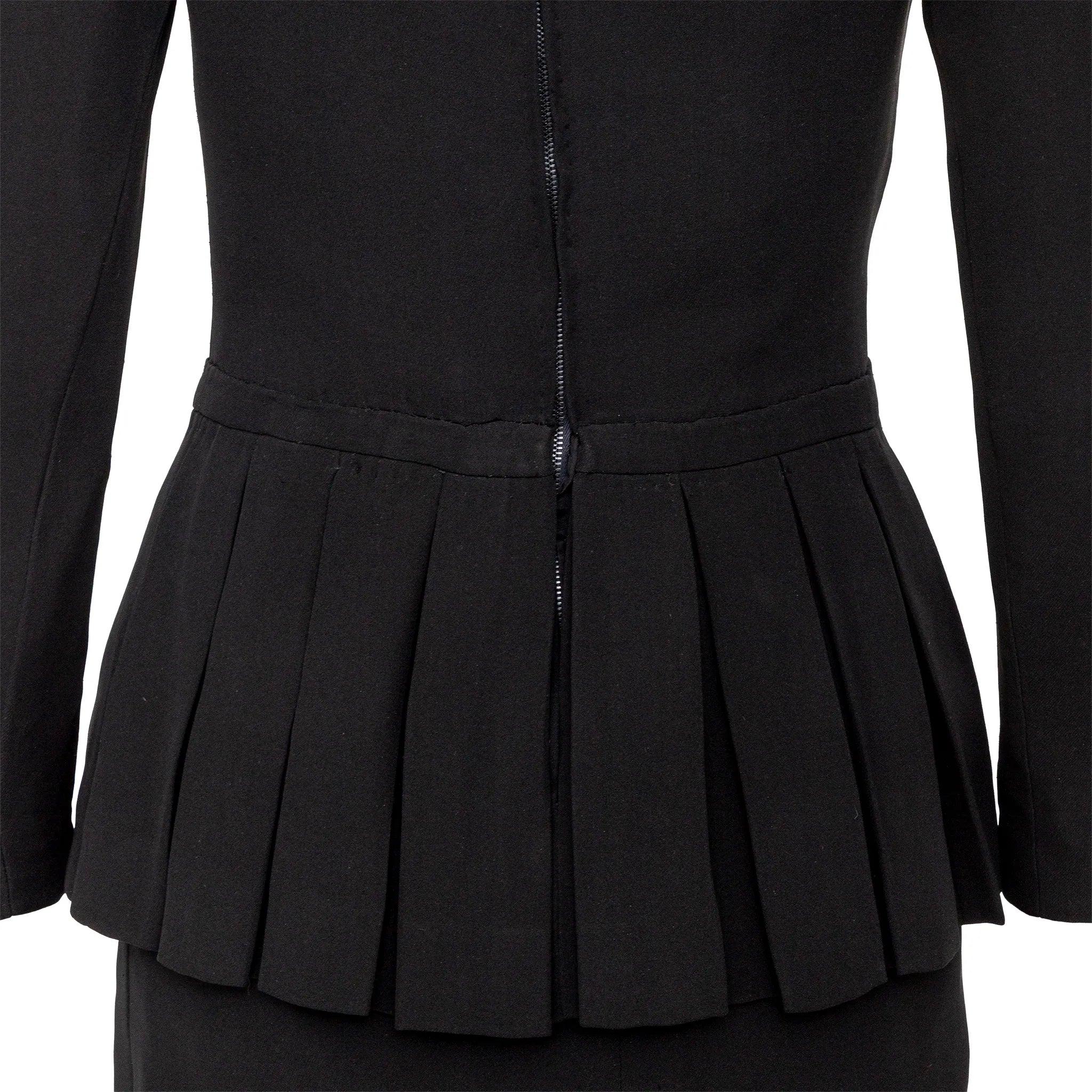 Vestido plisado Jean Patou - Años 50 en venta 4