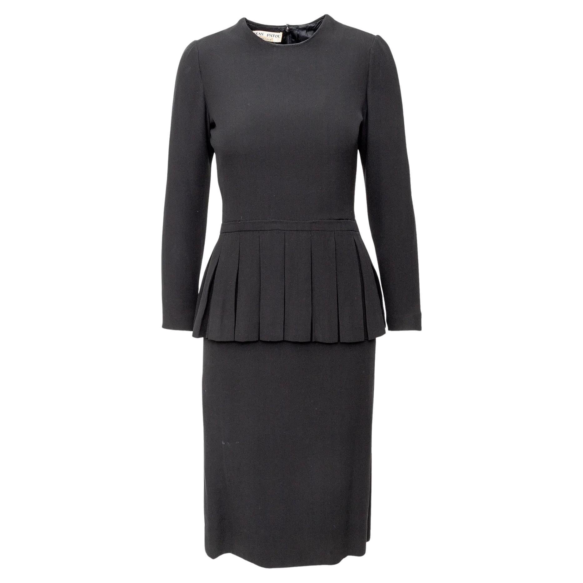 Robe plissée Jean Patou - Années 50