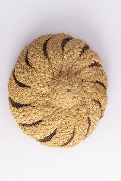 Jean Patou raffia beret