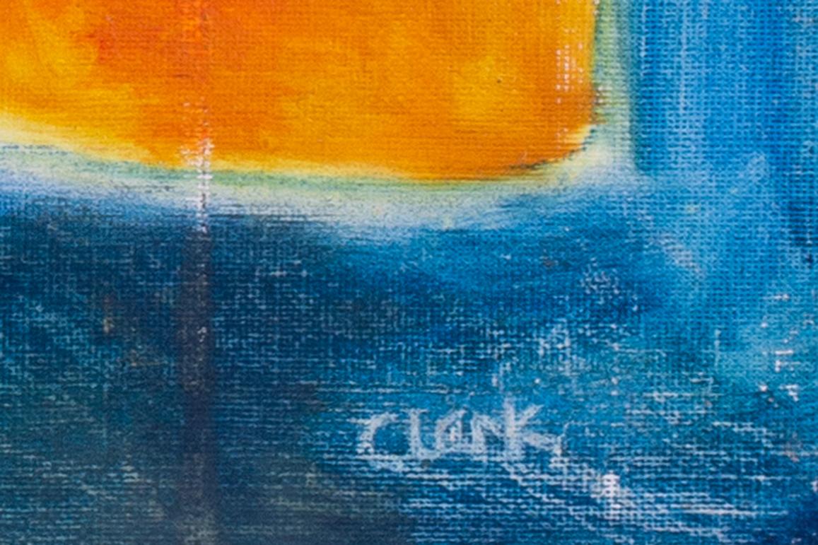 Jean Patricia Taprell Clark (britannica, 1930 - 1973)
Madre
Olio su cartone telato
Firmato 