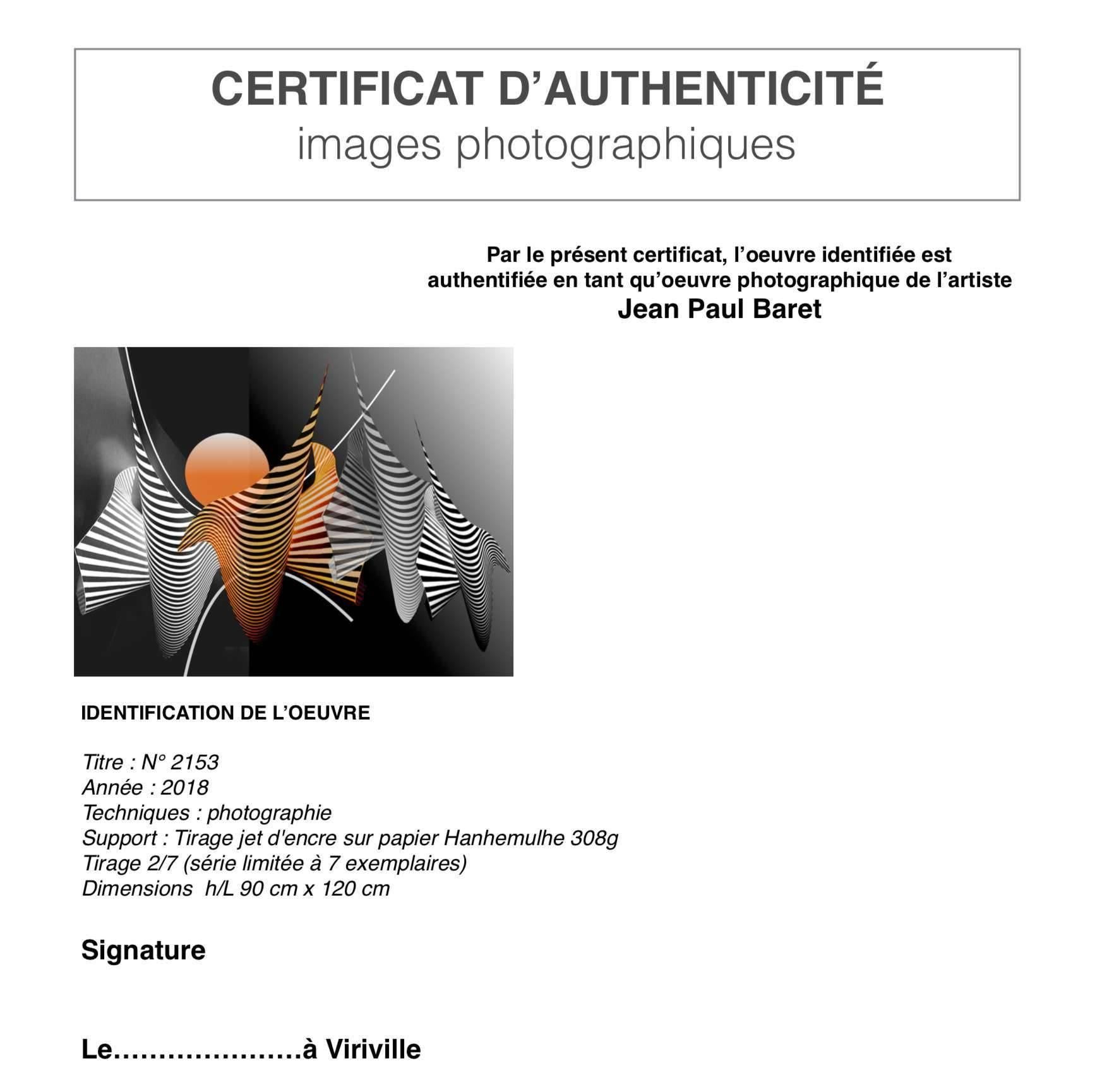 2153 - Figurative Photograph Negro de Jean-Paul Baret