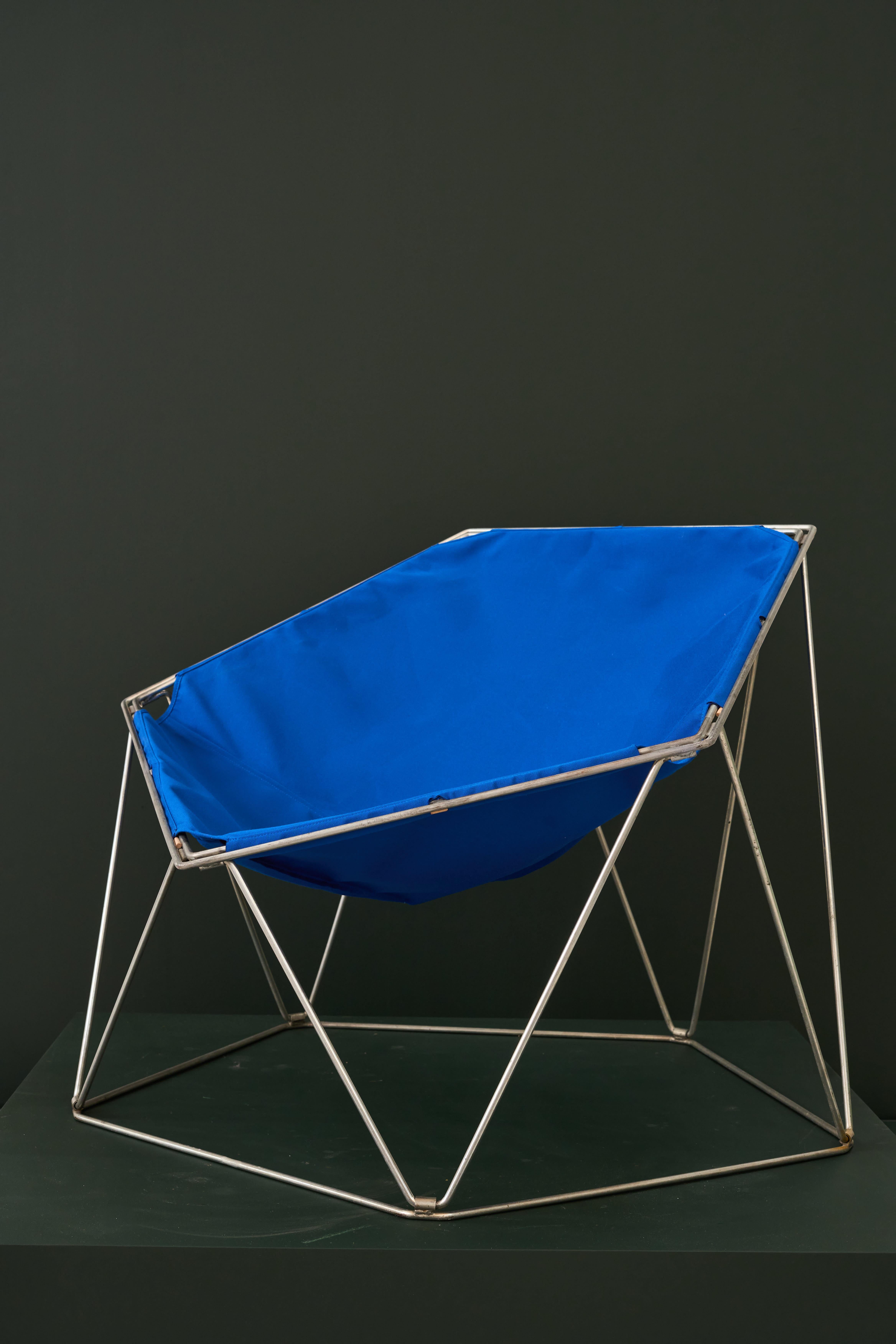 Late 20th Century JEAN-PAUL BARRAY «PENTA» chair For Sale
