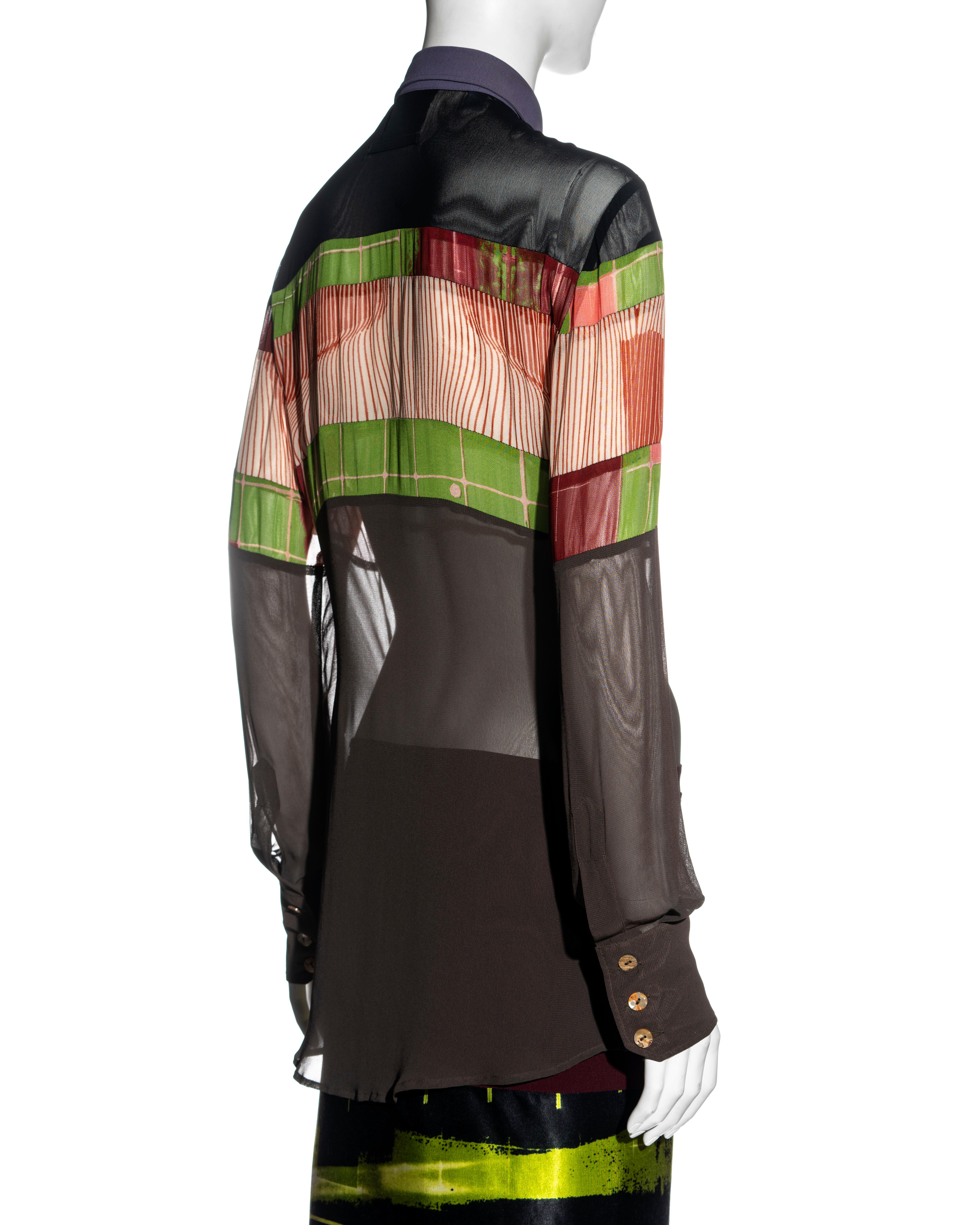 Jean Paul Gaulter 'Cyberhippie' shirt dress with wrap skirt, ss 1996 4