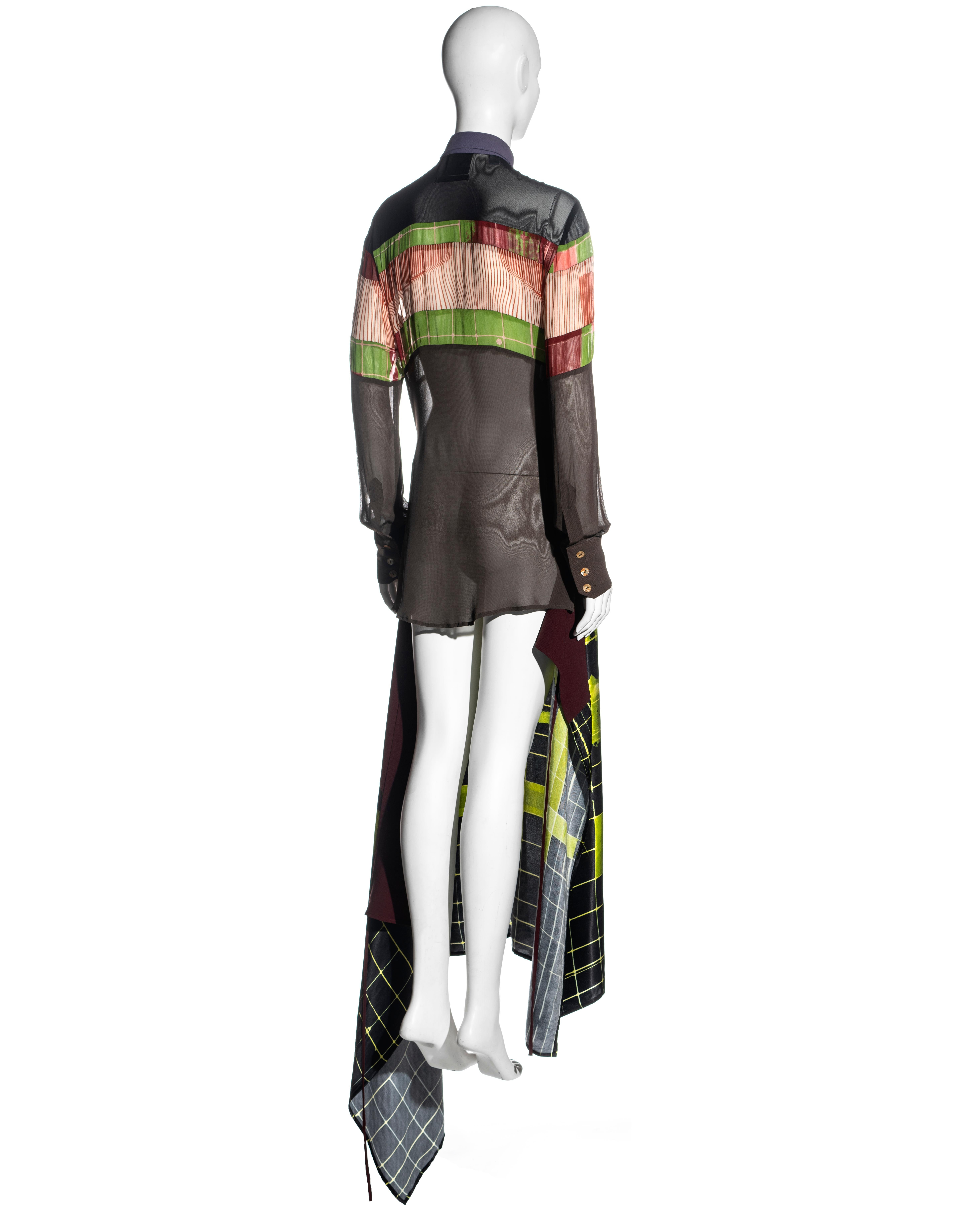 Jean Paul Gaulter 'Cyberhippie' shirt dress with wrap skirt, ss 1996 5