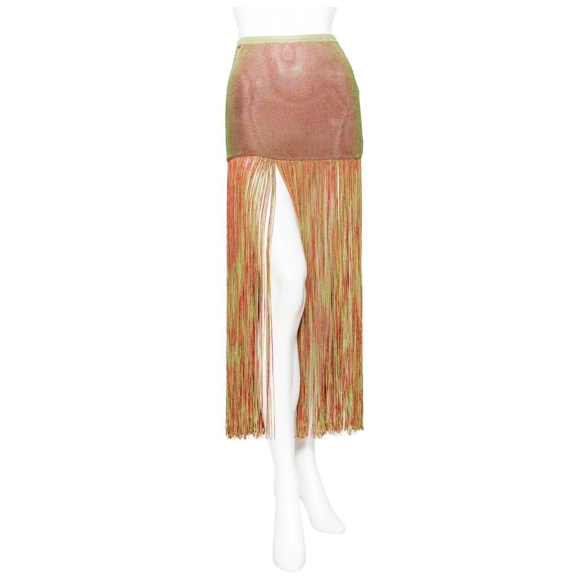 Jean Paul Gaultier 1980s Equator Fringed Three-Piece Set For Sale 1