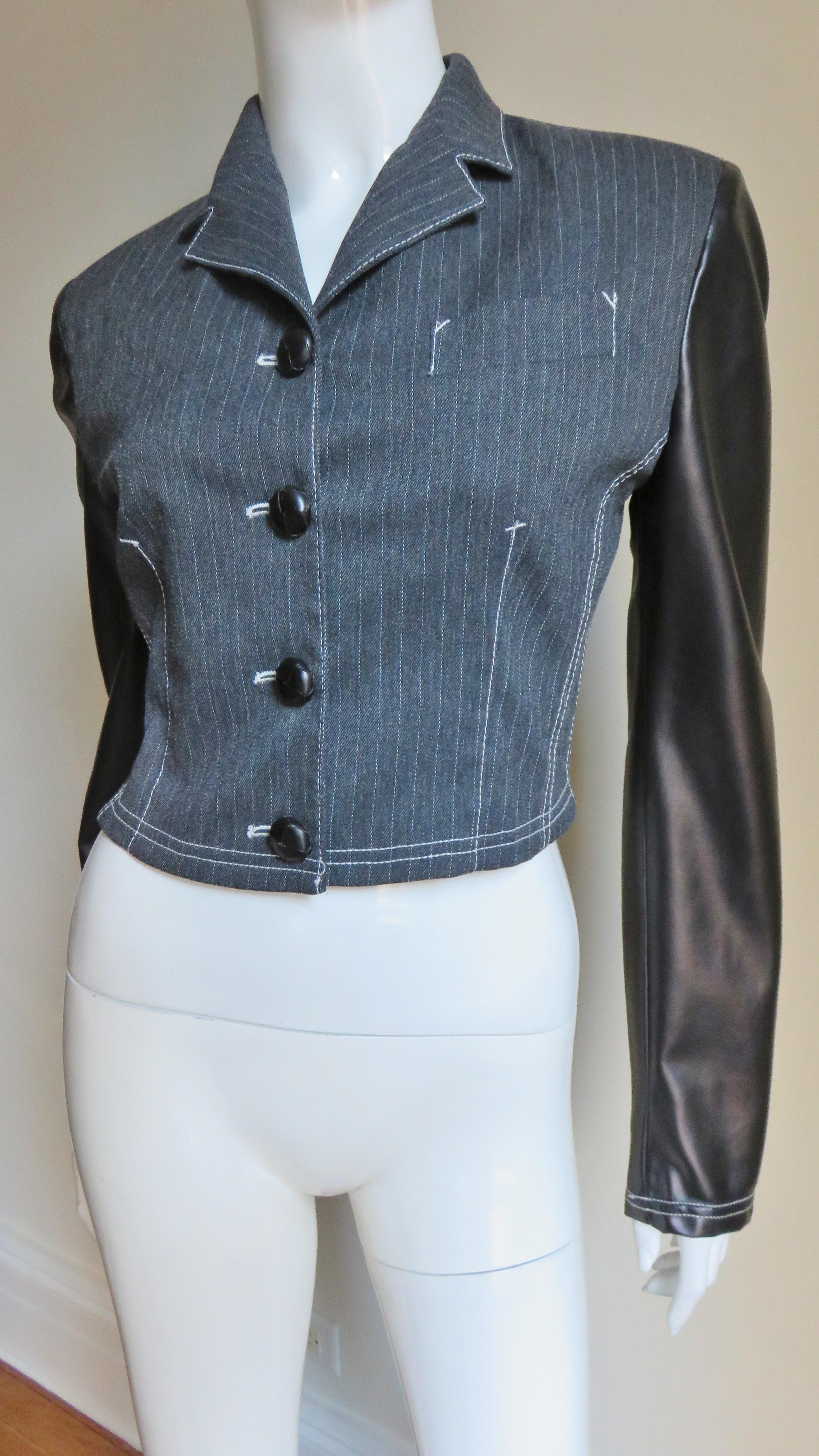 Jean Paul Gaultier 1980s Jacket  In Good Condition In Water Mill, NY