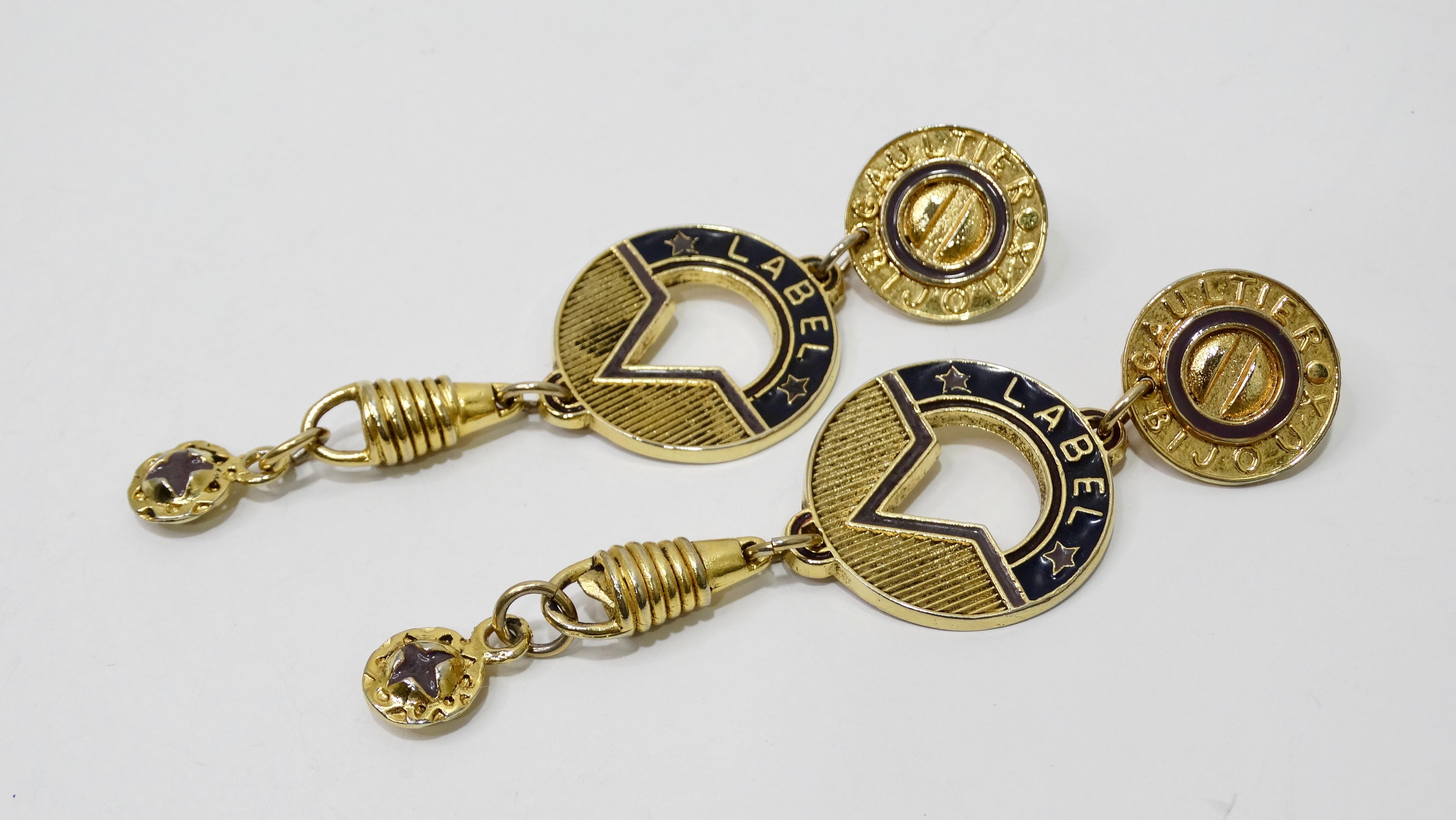 Orecchini 'Gaultier Bijoux' Jean Paul Gaultier 1981 in vendita 5
