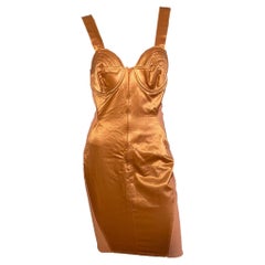 Jean Paul Gaultier 1989 Ikonisches Korsettkleid mit Kegelbüste