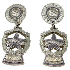 Jean Paul Gaultier 1990 Les Rap'Pieuses Kollektion Vintage-Ohrringe