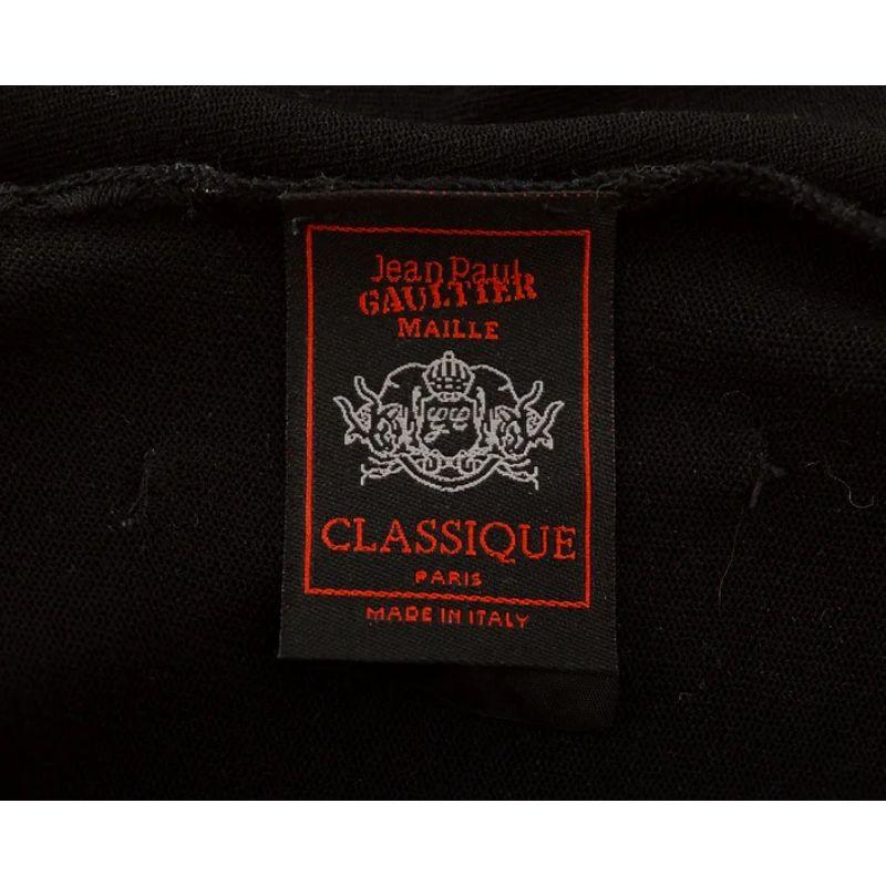 Jean Paul Gaultier 1990's Black Sheer Micro Mesh Bodycon Floor length Maxi Dress In Good Condition In Sheffield, GB