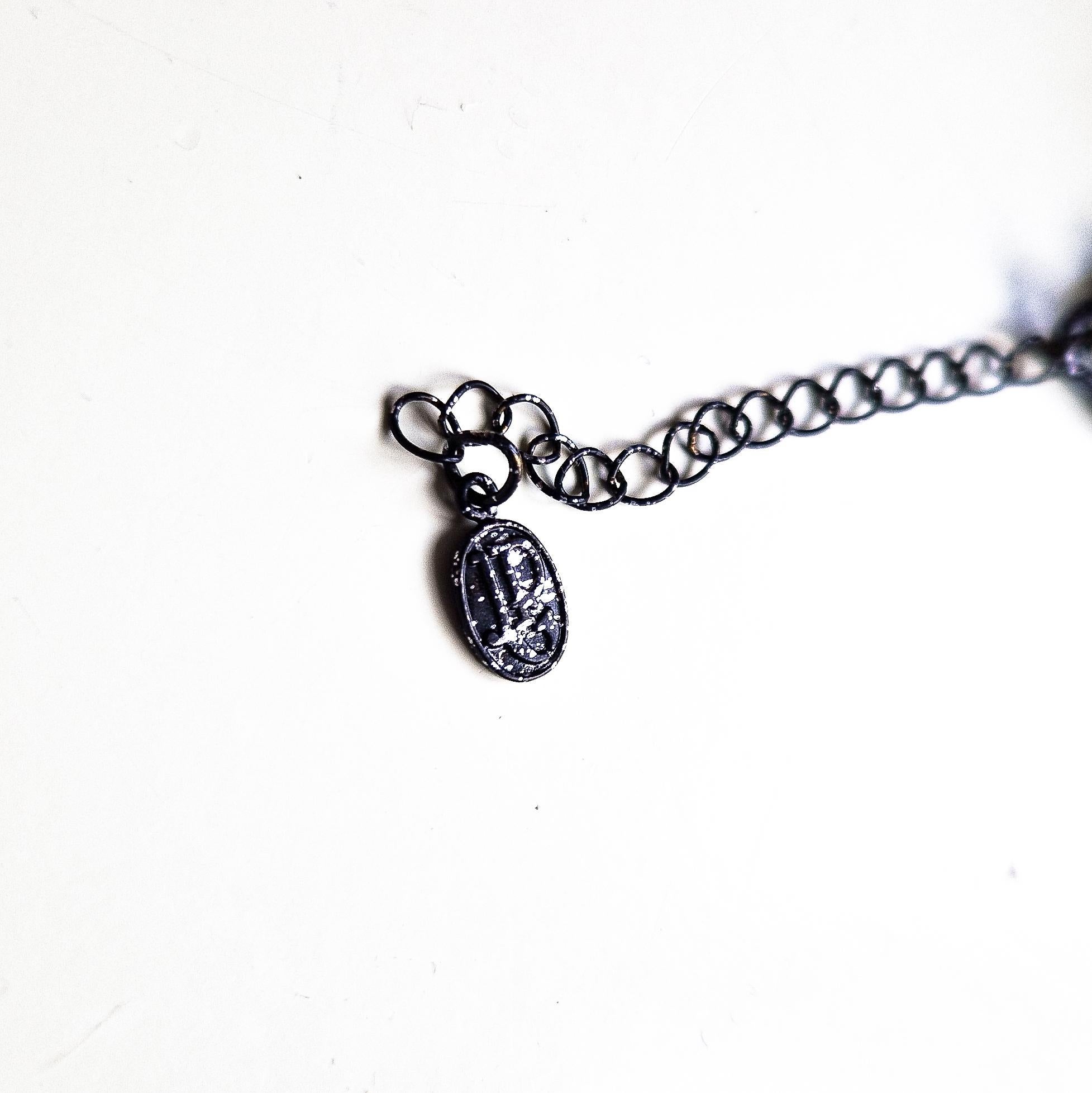 Jean Paul Gaultier 1990s Sample Crucifix Rosary Necklace For Sale 5