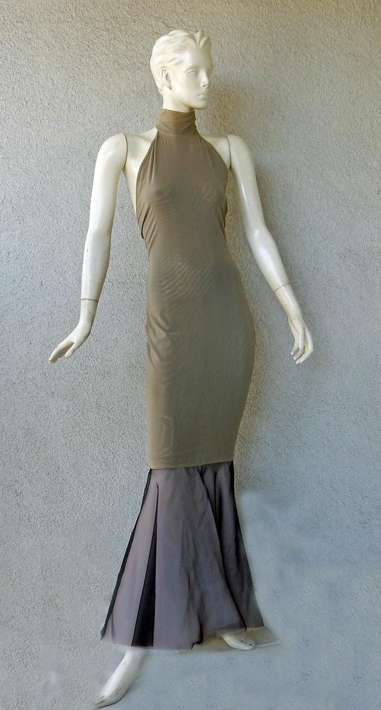 Jean Paul Gaultier 1995 Fin de Siècle Collection Runway Paris Dress For Sale 2