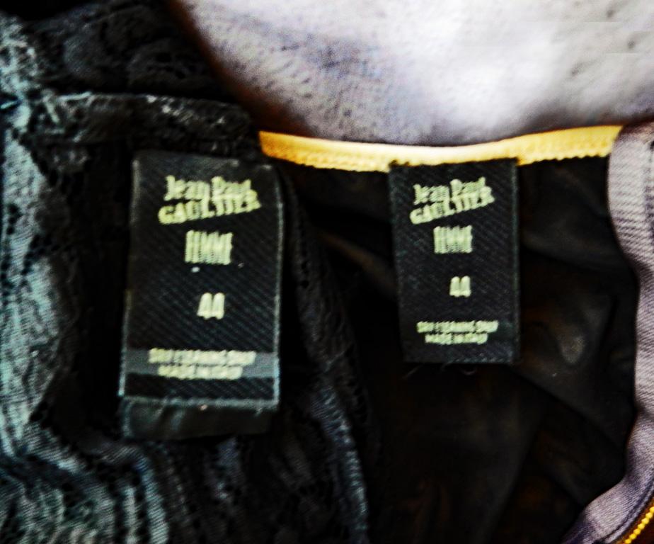 Jean Paul Gaultier 1995 Fin de Siècle Collection Runway Paris Dress For Sale 3