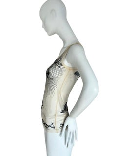 JEAN PAUL GAULTIER 1996 Vintage Safe Sex For Ever Tank Top