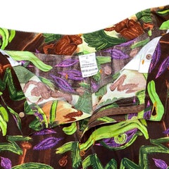 Jean-Paul Gaultier 1997 Printed Eye of Horus and Scarab Egyptian Trousers