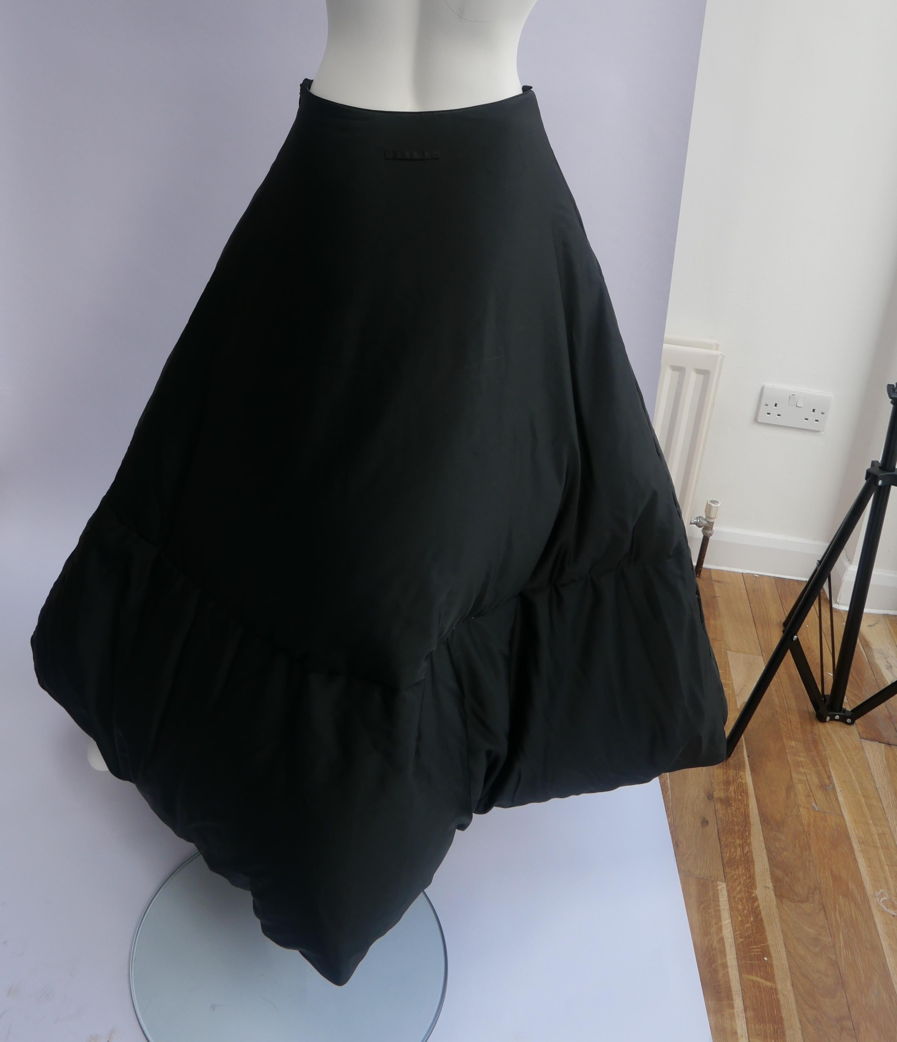 Jean Paul Gaultier 1999 AW Padded Long Skirt For Sale 2