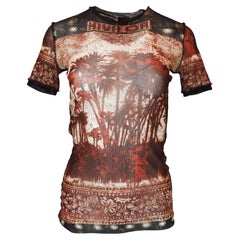 Jean Paul Gaultier 1999 Hiva Oa Mesh-T-Shirt