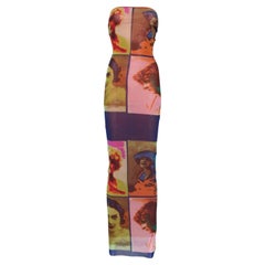 Jean Paul Gaultier 2002 Soleil Portraits Robe longue