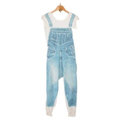 Jean Paul Gaultier 2013 Dungarees Trompe-L'œil Jumpsuit Overalls