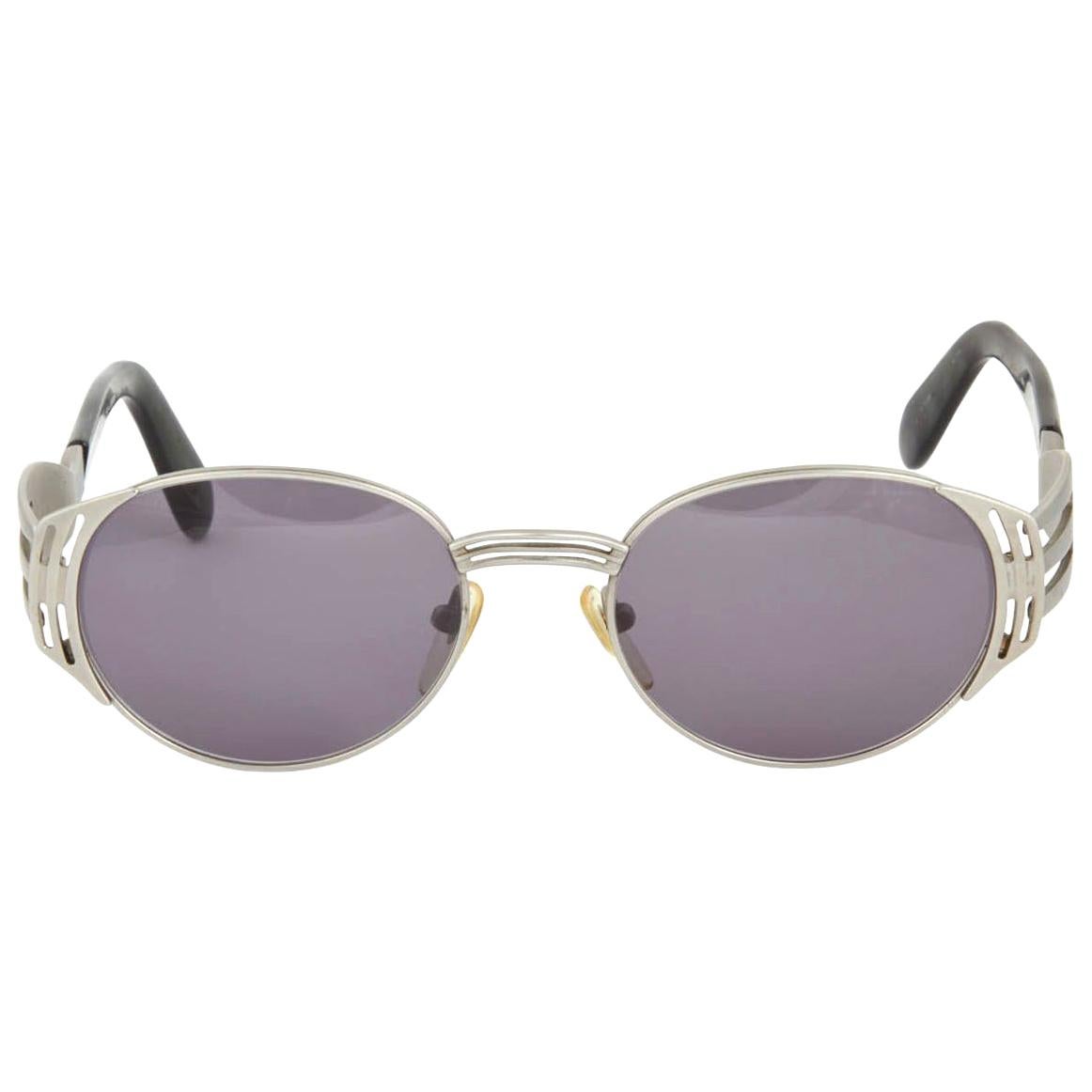 Jean Paul Gaultier 56-3281 Fork Vintage Sunglasses For Sale