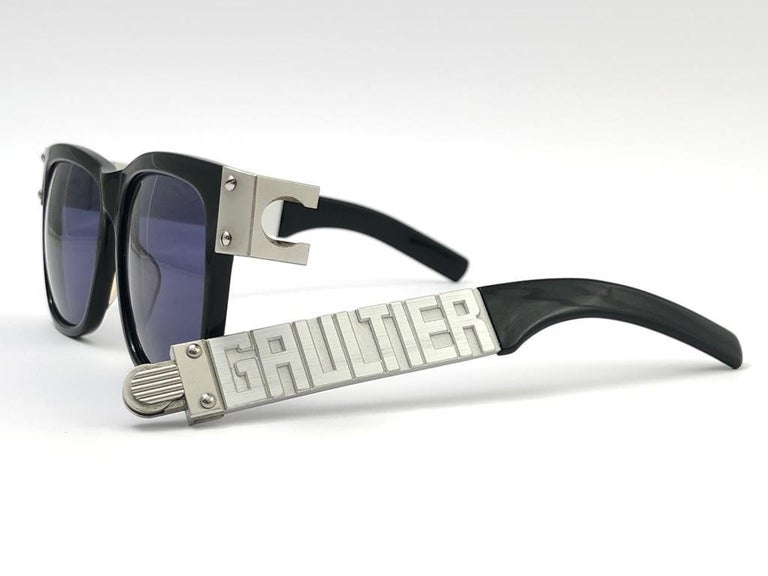 Jean Paul Gaultier 56 8002 Black Changeable Temples Collectors