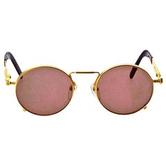 Jean Paul Gaultier 56-8171 Gold Vintage Sunglasses Jean Paul Gaultier 56-8171 Gold Vintage Sunglasses