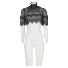 JEAN PAUL GAULTIER 90er Jahre Ikonischer Spitzenschal