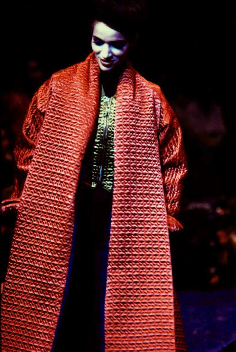 JEAN PAUL GAULTIER A/W 1985-1986 Green Quilted and Padded Satin