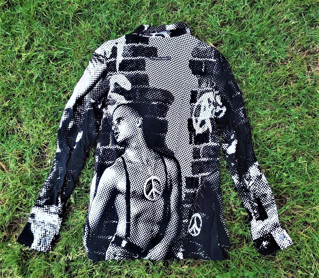 Jean Paul Gaultier A/W97 Fight Racism Punk Anarchy Graffiti Skinheads Shirt Top 4