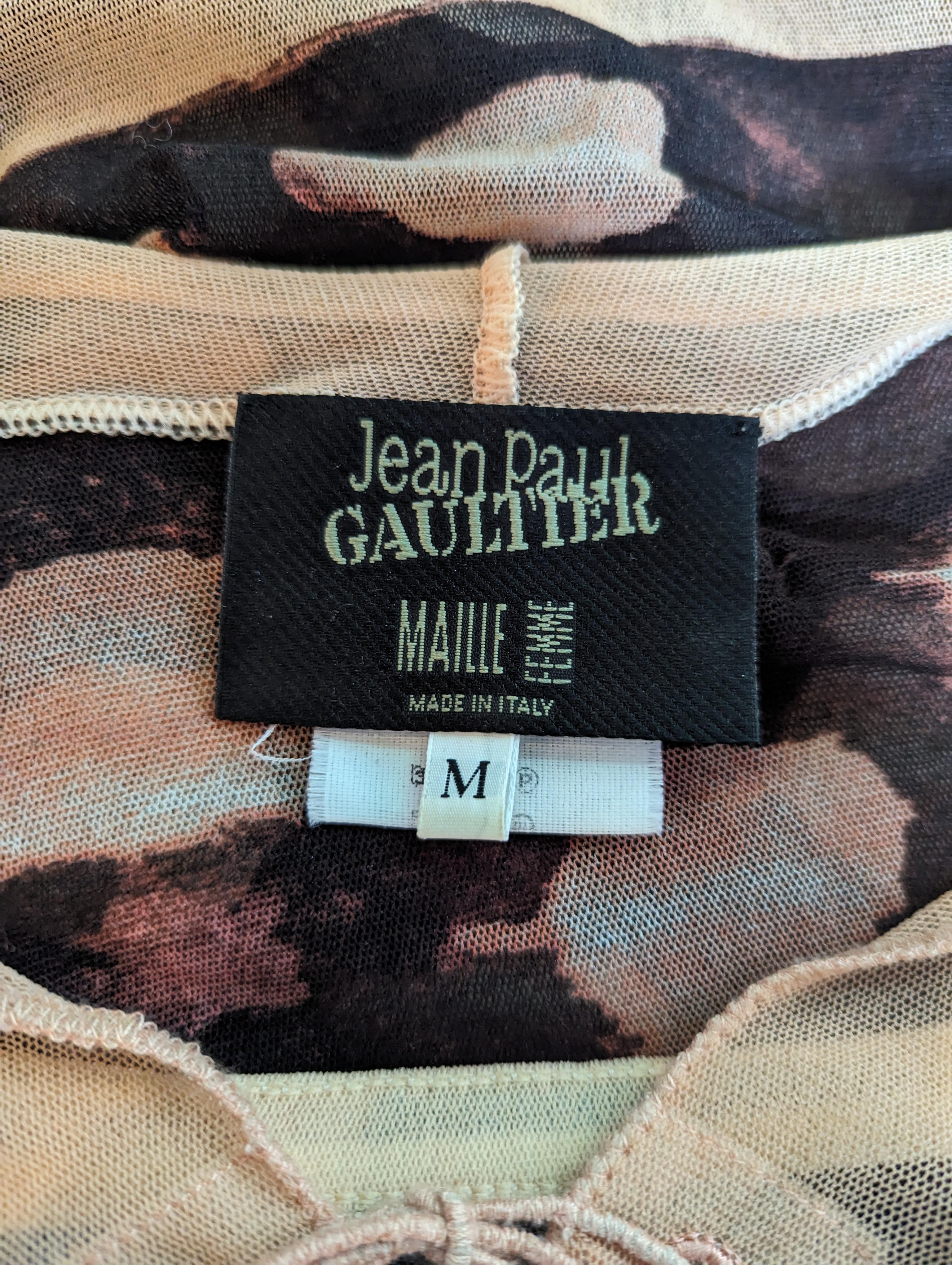 Jean Paul Gaultier Abstract Polka Dots Set Cardigan and Tank Top 3