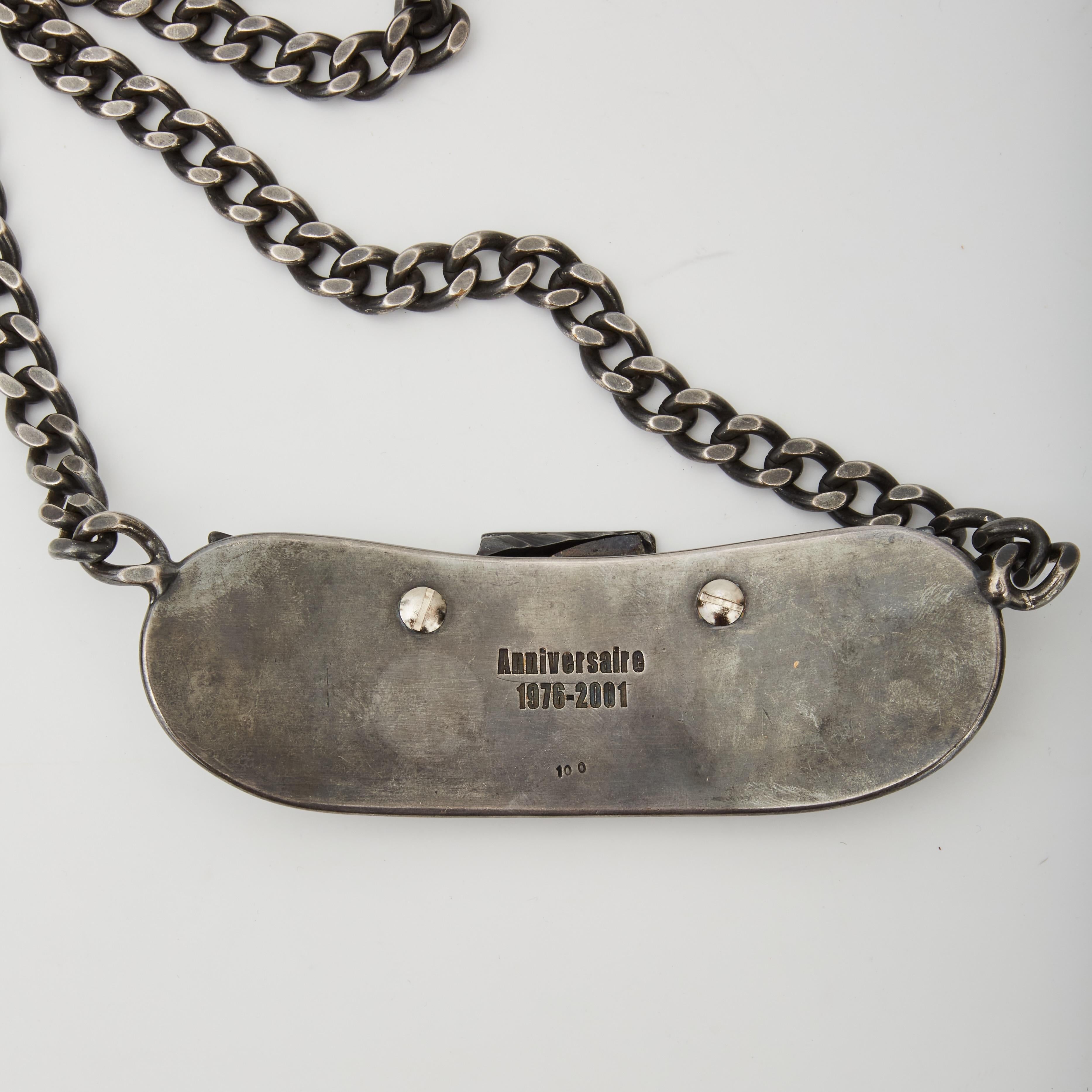 Women's Jean Paul Gaultier Anniversaire Winged Plate Belt For Sale