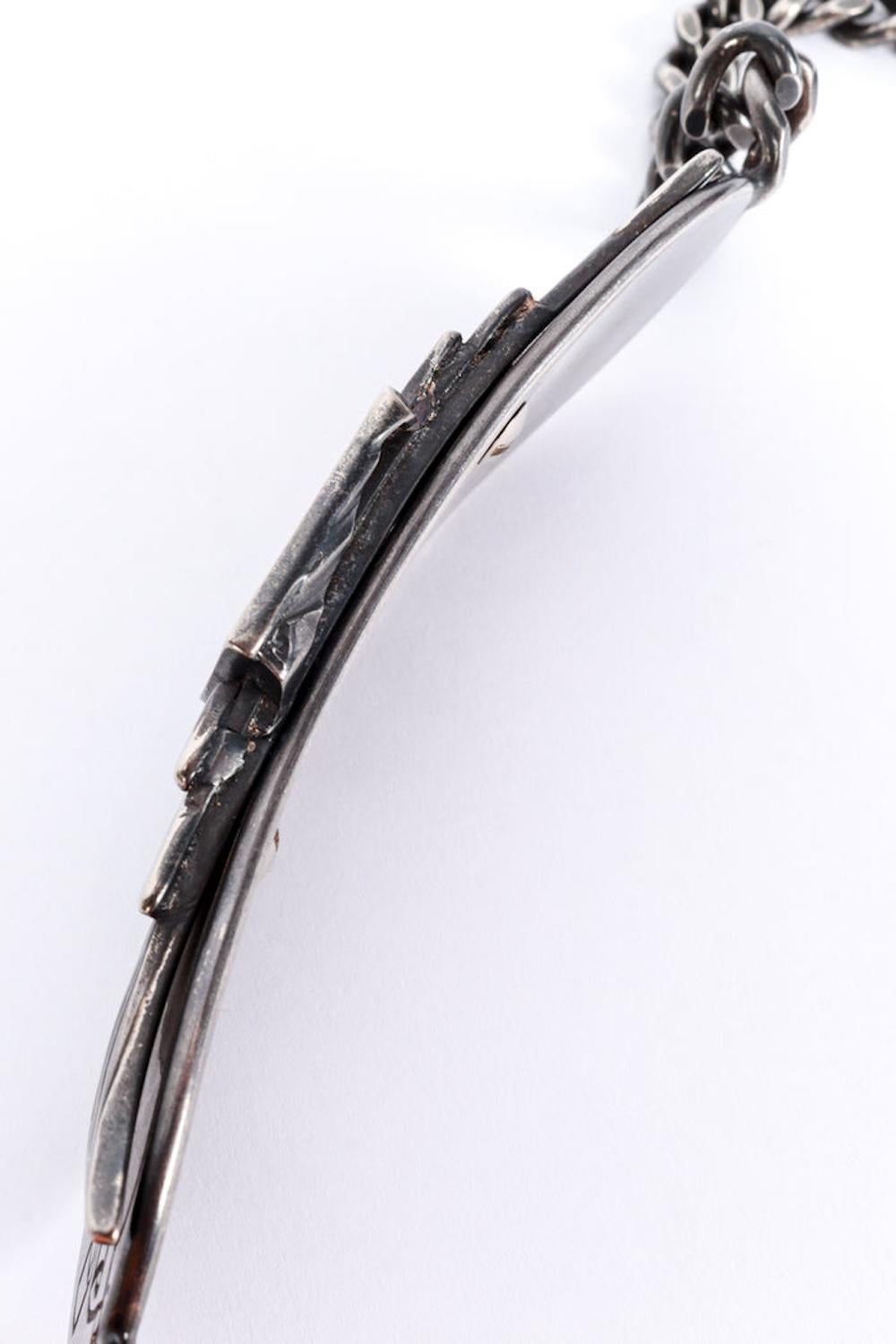 Jean Paul Gaultier Anniversaire Winged Plate Belt For Sale 2