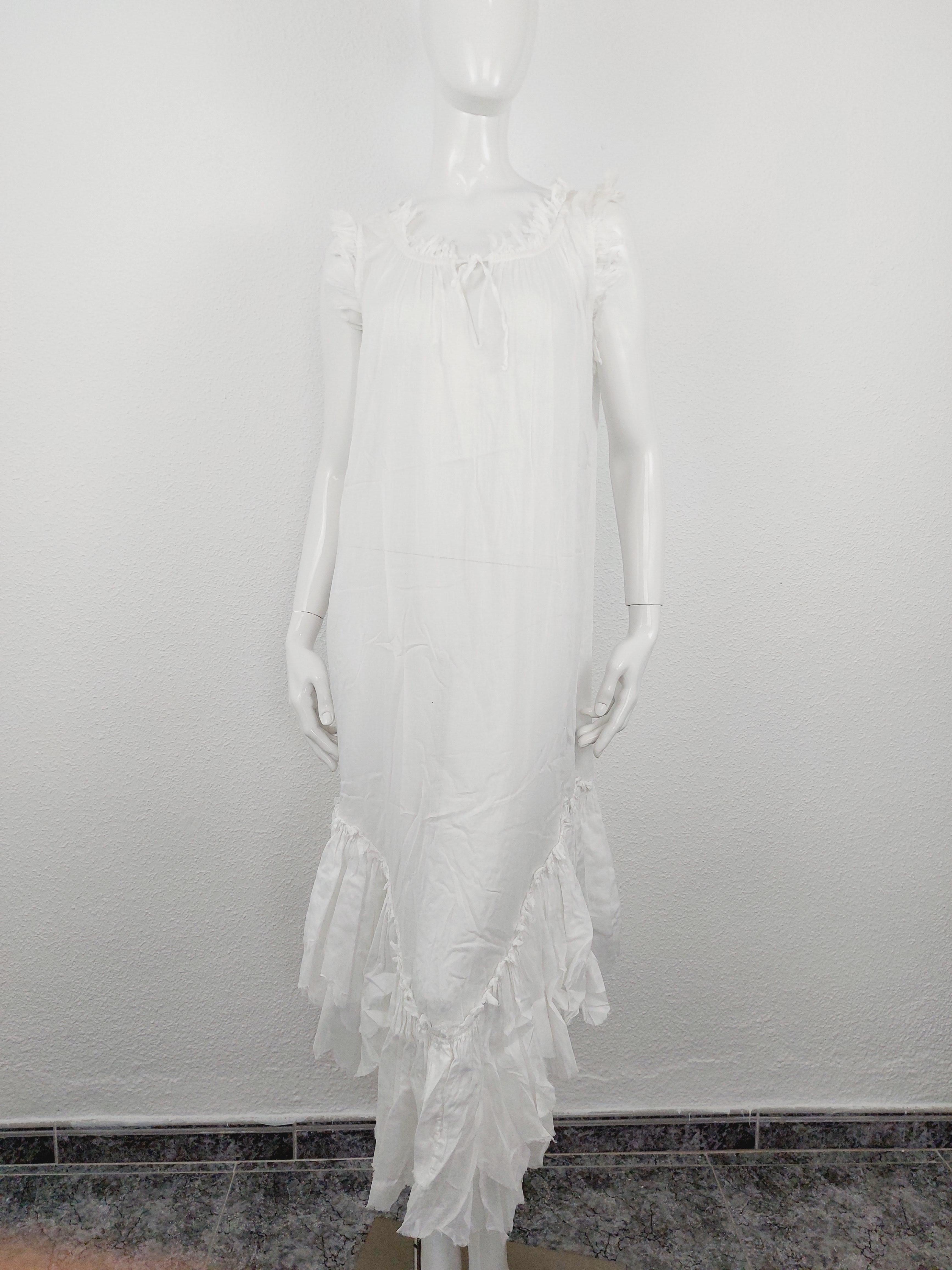 Romantic Ruffled Fake 2pcs Dress