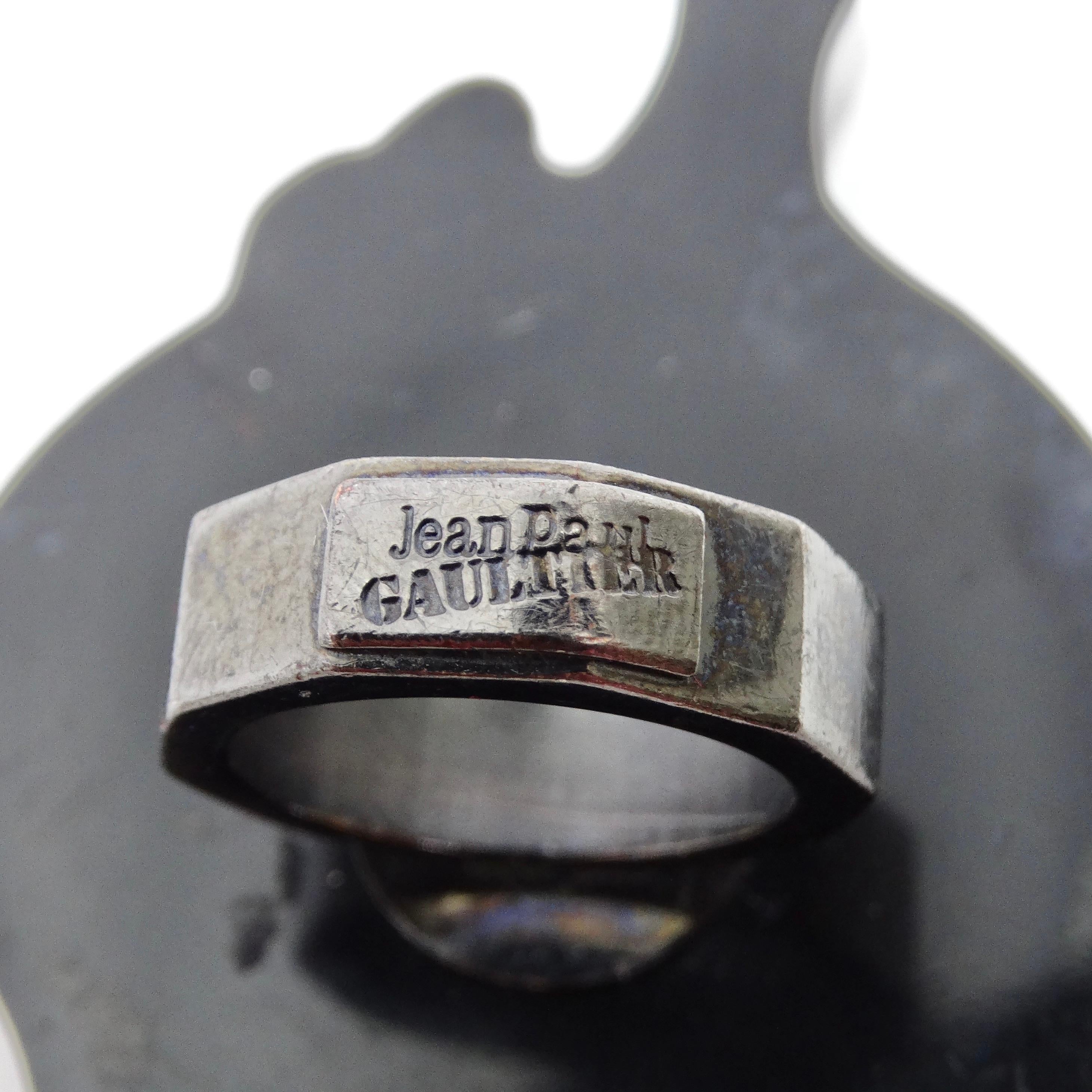 Jean Paul Gaultier Avant Garde Jumbo Statement Ring For Sale 5