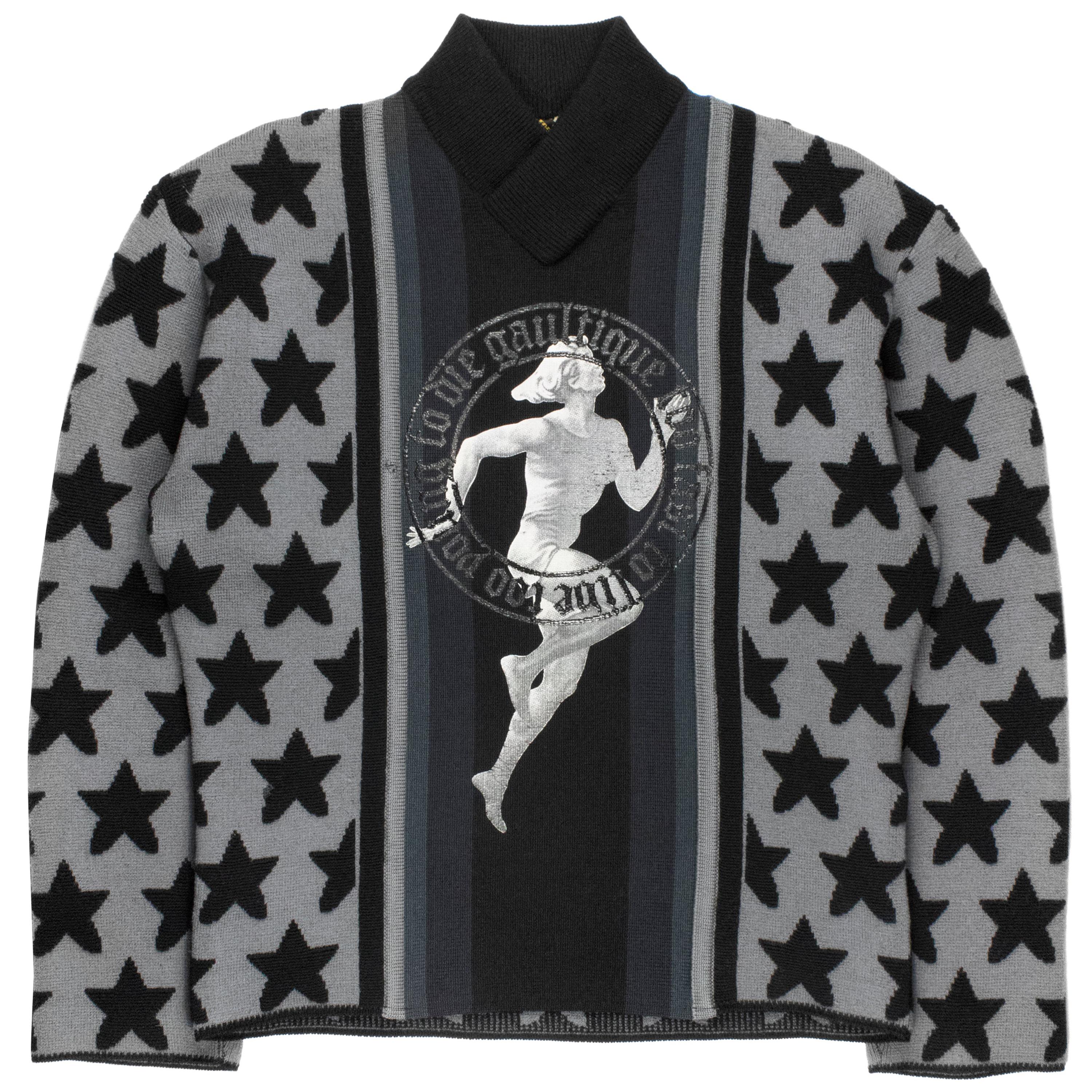 Jean Paul Gaultier AW1987 "Too Young to Die" Sweater at 1stDibs | jean paul  gaultier young, too young sweater, jean paul gaultier too