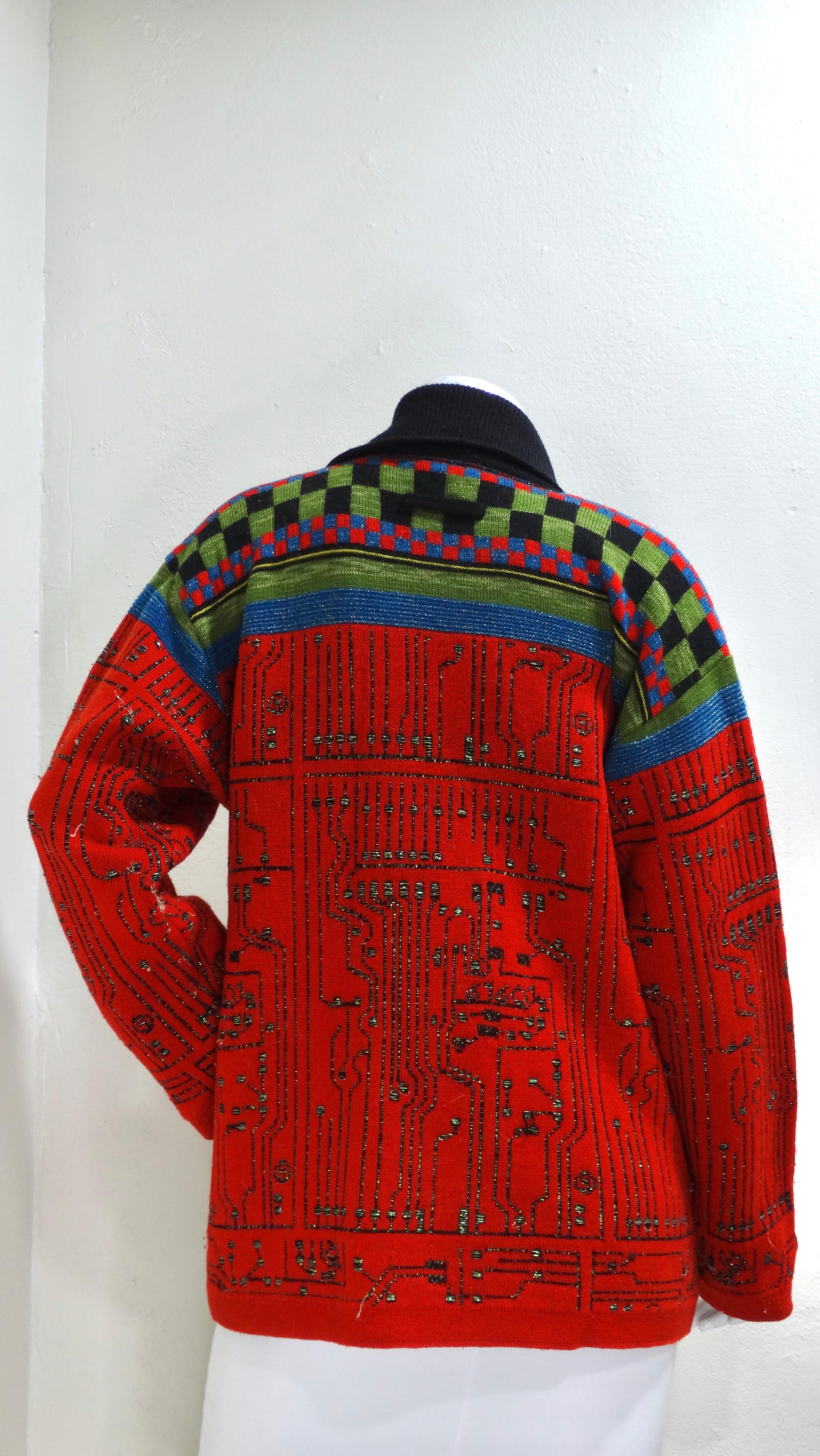 circuit board button up shirt