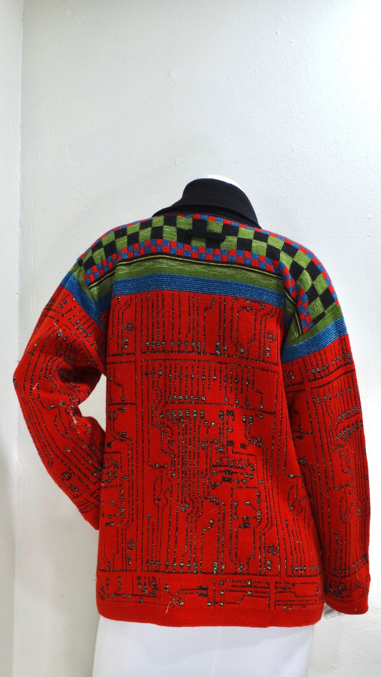 jean paul gaultier half zipped knit 1995AW jean paul gaultier half