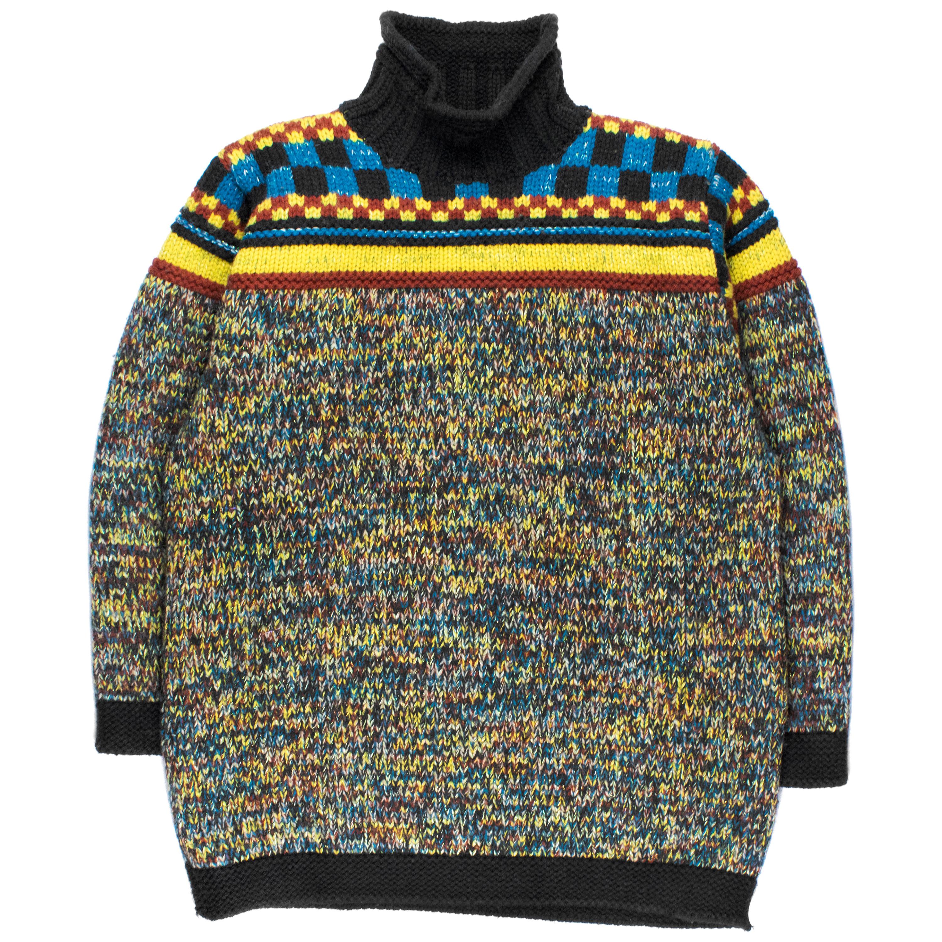 Jean Paul Gaultier AW1995 Multicolor Lurex Sweater