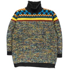 Retro Jean Paul Gaultier AW1995 Multicolor Lurex Sweater