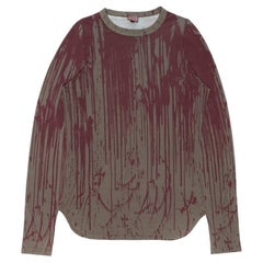 Jean Paul Gaultier AW1998 Blood Drip Longsleeve