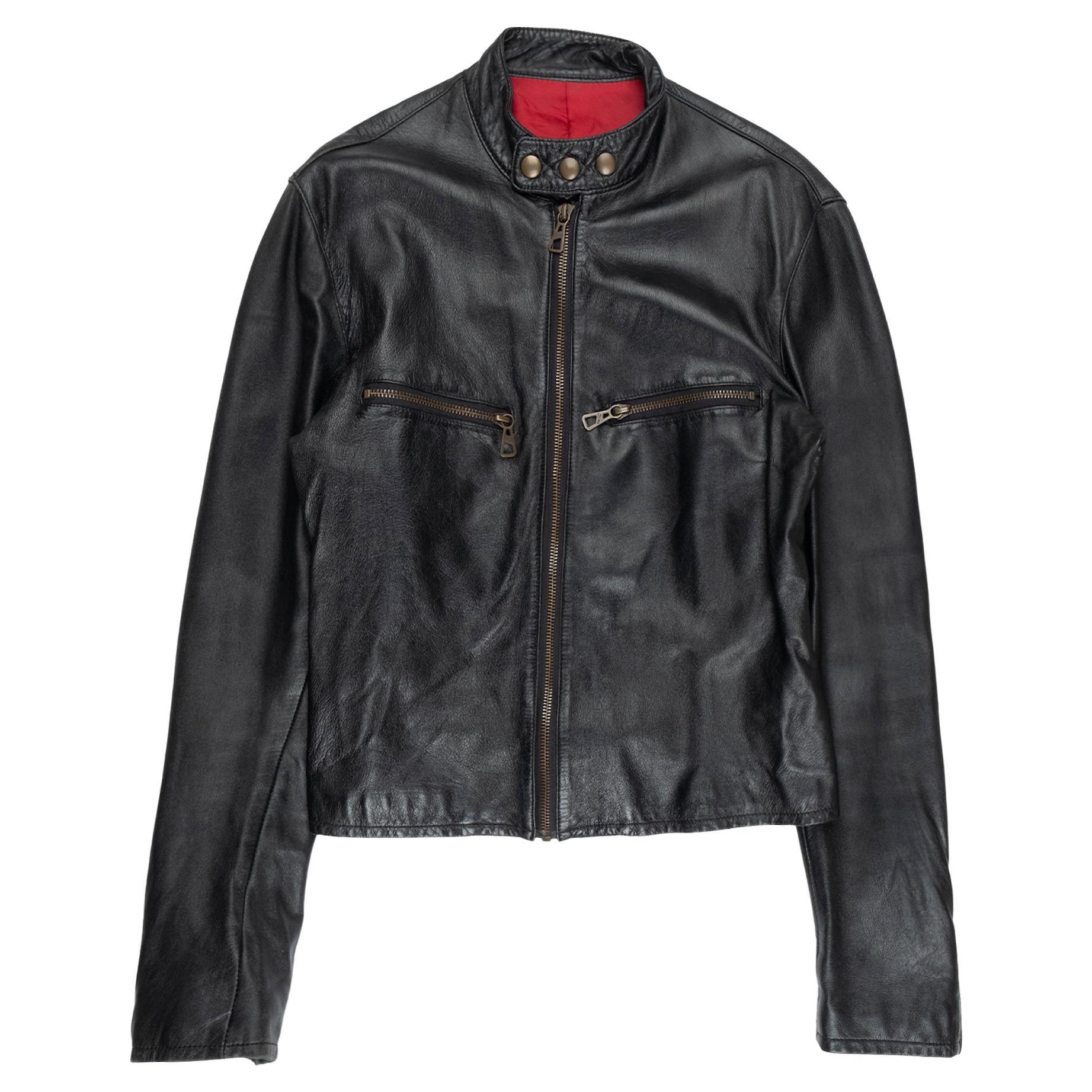 Jean Paul Gaultier Leather Jacket - 15 For Sale on 1stDibs | jean