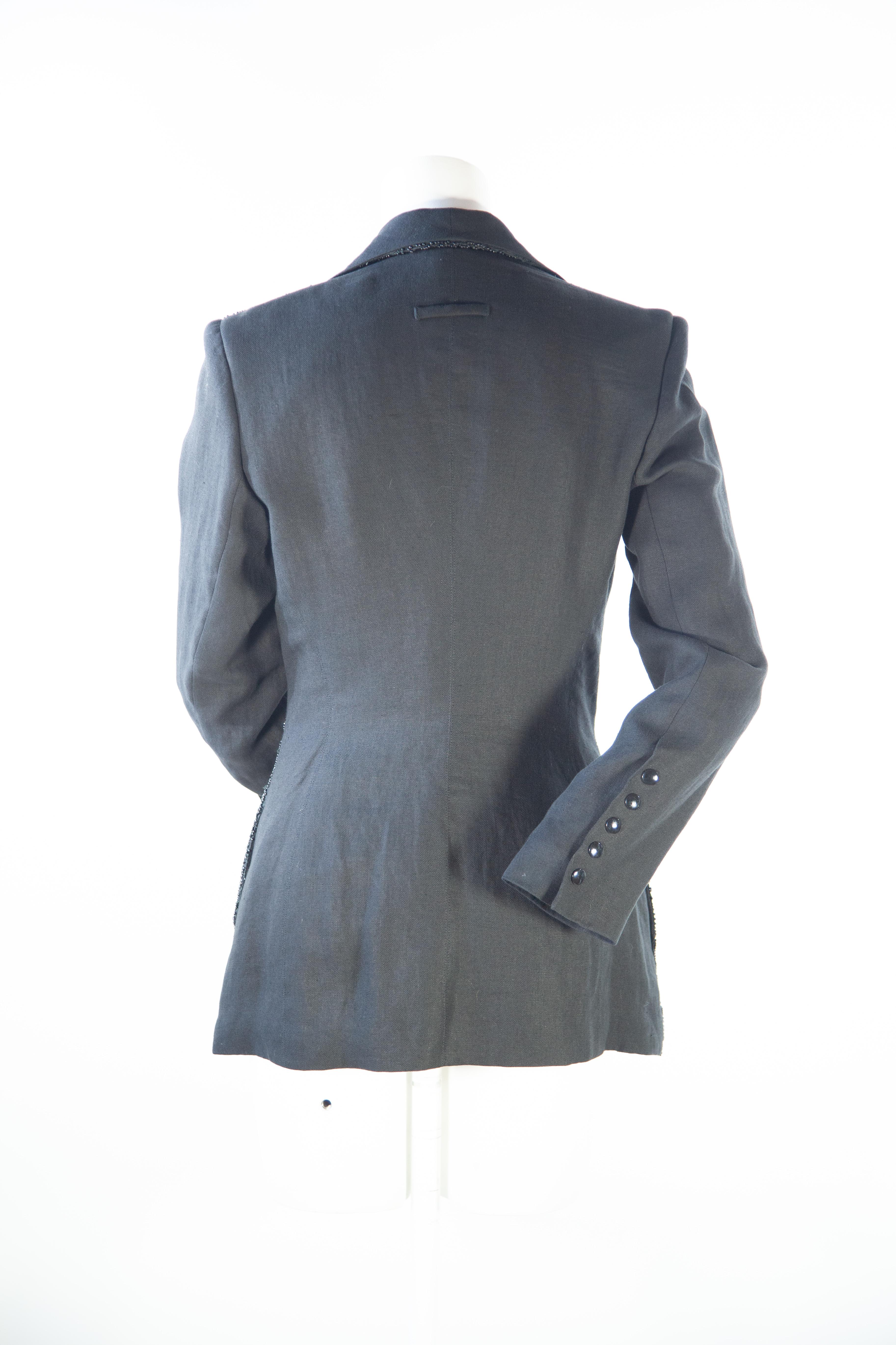 da uomo o donna Blazer con perline di Jean Paul Gaultier in vendita