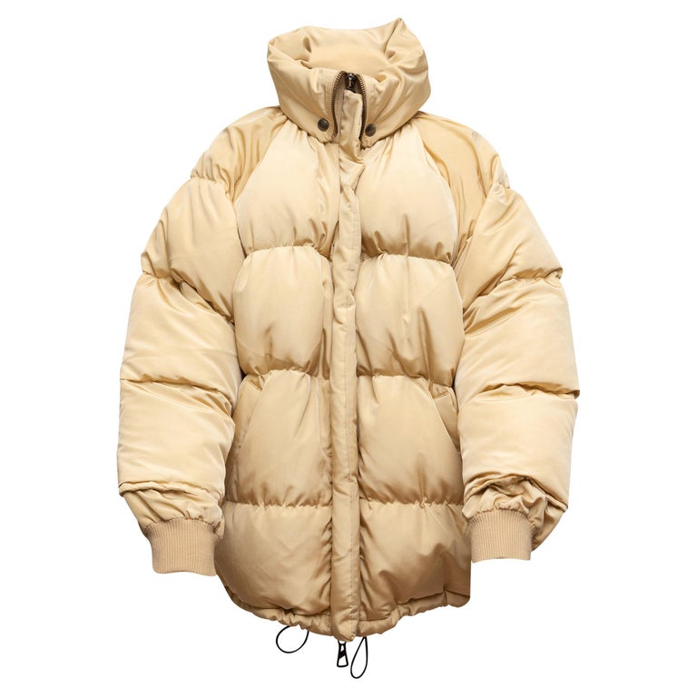 Jean Paul Gaultier Beige Oversize Puffer Coat at 1stDibs | jean paul  gaultier puffer jacket, beige bubble coat, jean paul down jacket