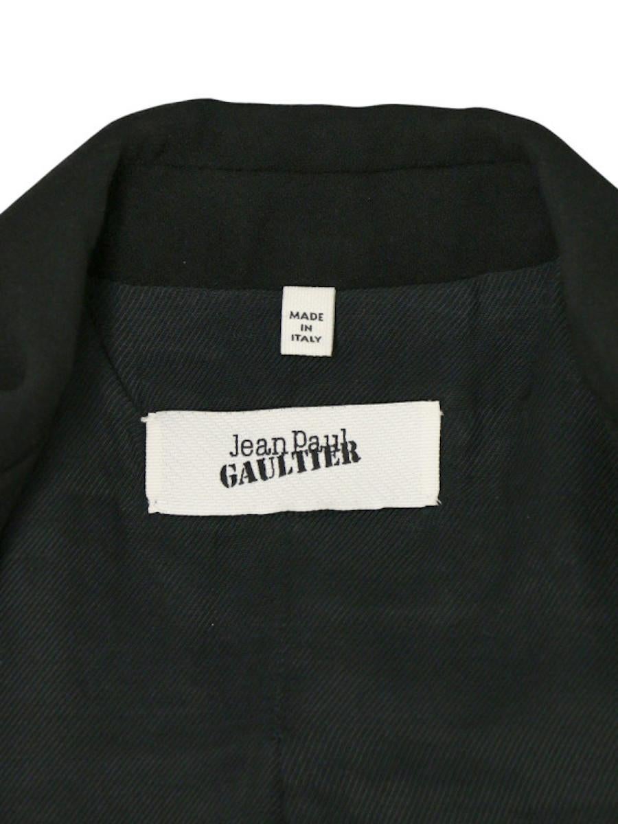Women's or Men's Jean Paul Gaultier black jacket For Sale