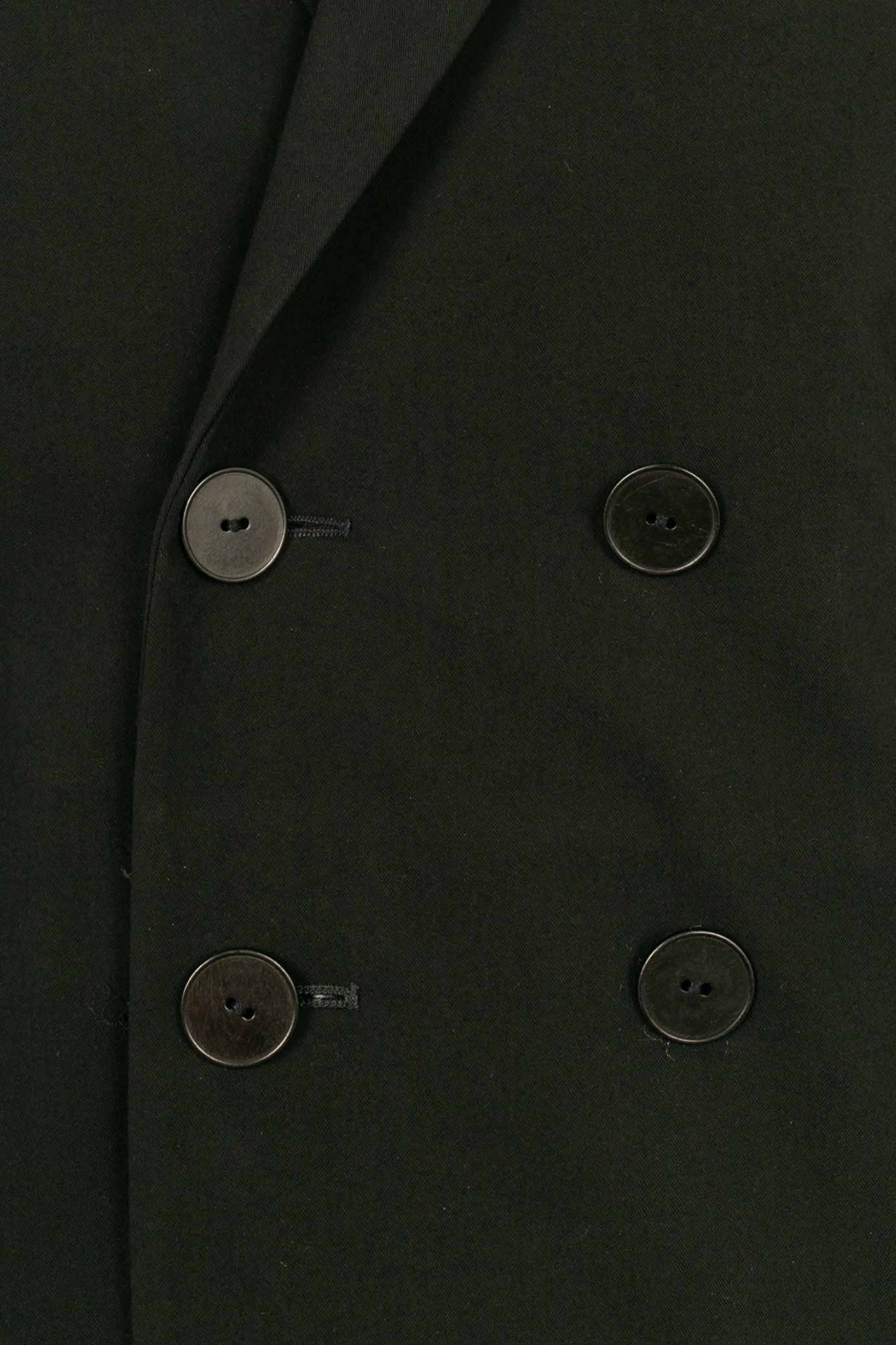 Jean Paul Gaultier Black Jacket in Blended Wool For Sale 3