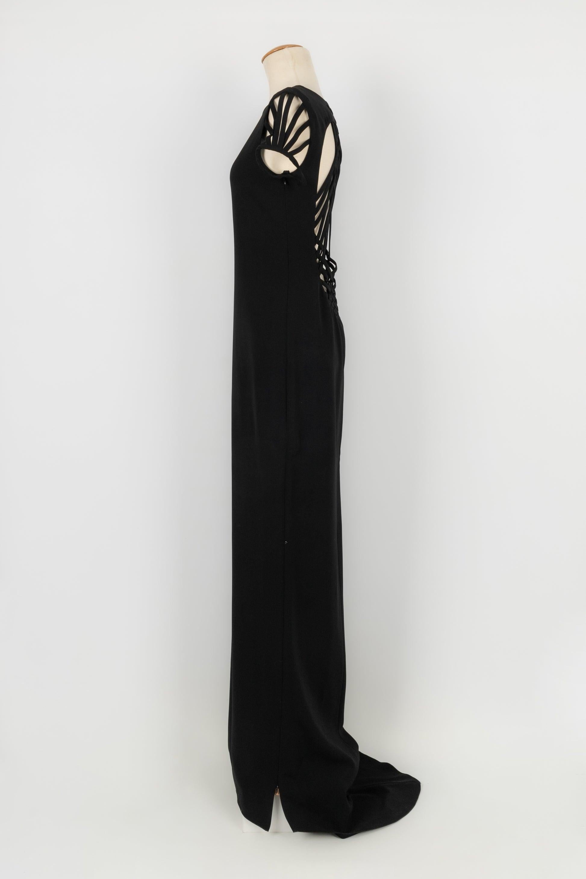 Jean Paul Gaultier Black Long Dress Resort Collection 36FR, 2011 1