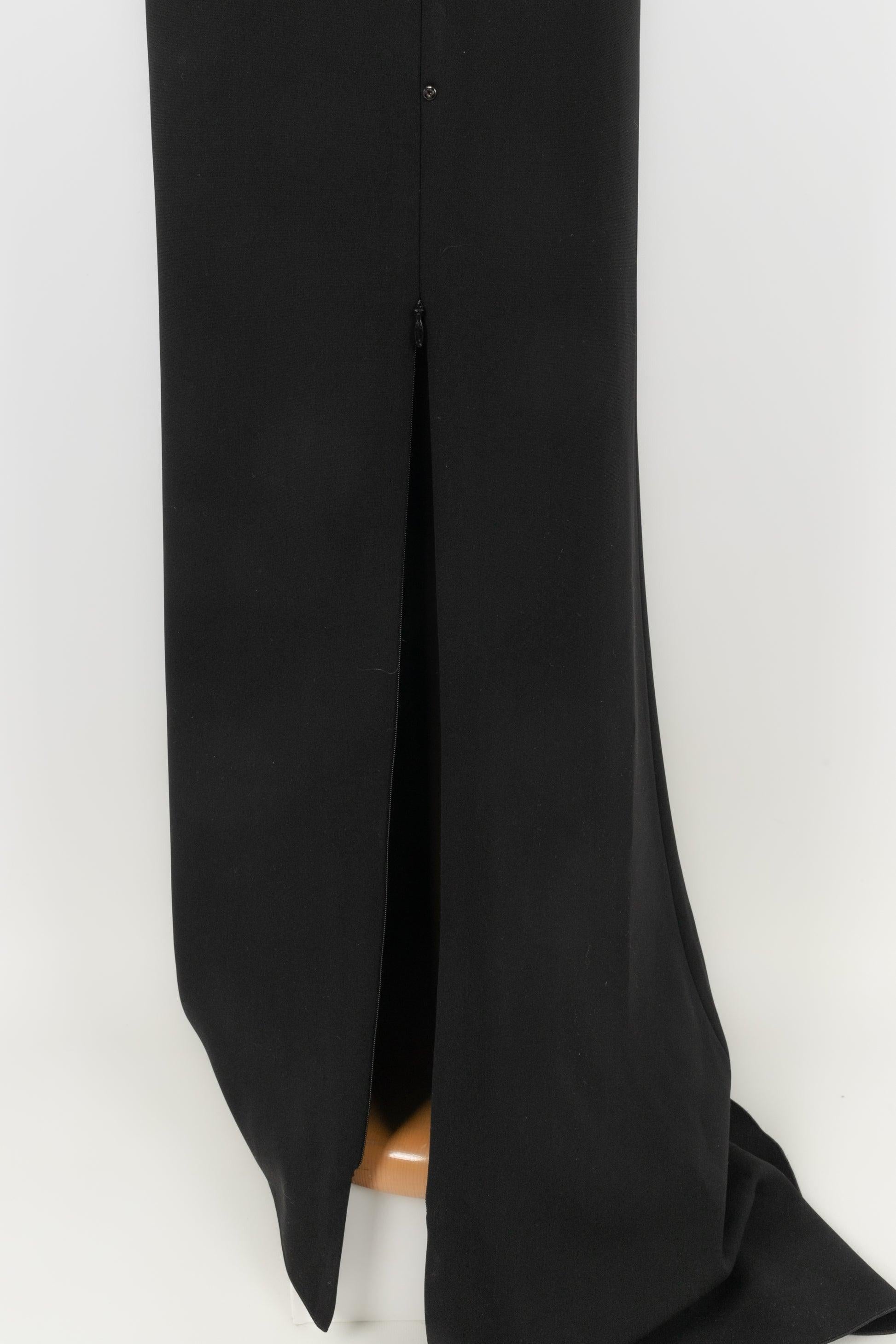 Jean Paul Gaultier Black Long Dress Resort Collection 36FR, 2011 5