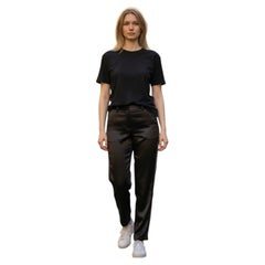 Jean Paul Gaultier Vintage 1990s Women's Black Pants Size 42 NWOT