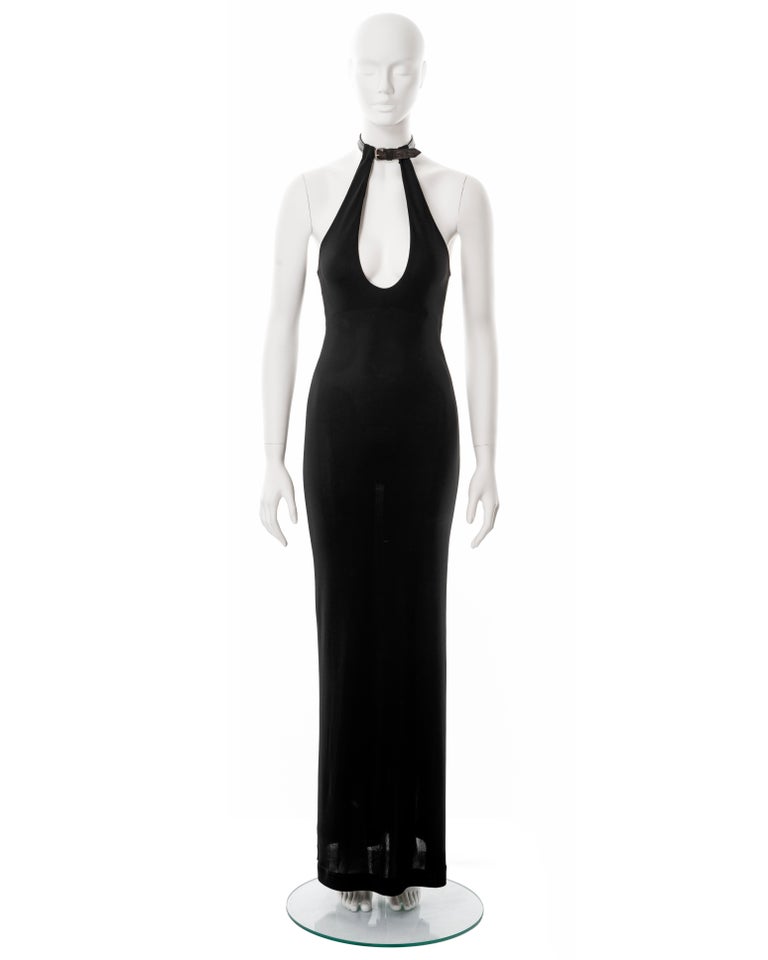 chinese dress ladies Ellie Wilde Choker Designer Prom Dress EW35028 Black / 00 main image 0