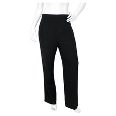 Jean Paul Gaultier Black Tailored High-Waisted Trousers circa 1990s